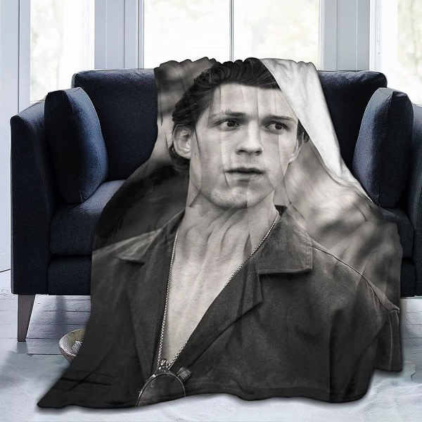 Tom Holland Filt Lammfilt 3d Print Plyschfilt Sängkläder Inredningsfilt För Vardagsrum Sovrum Dorm Decor -s129 50x40in 125x100cm