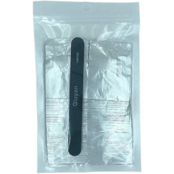 100 stk. Neglefolie Gel Wraps Polish Remover Art Soak Off Akryl Remover