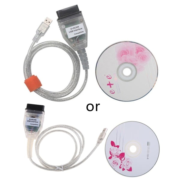 K+DCAN-gränssnitt med FT232-chip USB-kabel för E81 E82 E83 E87 E88 E90 E91