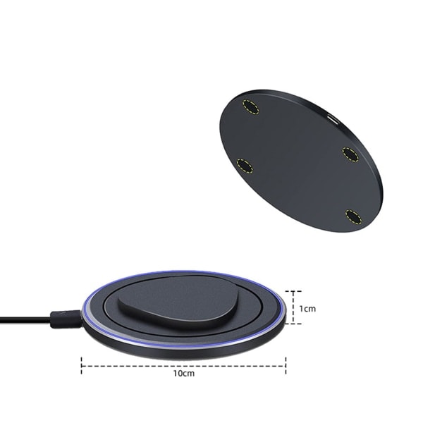 Bærbar magnetisk trådløs lader for Sonos Roam-høyttalere Power Up ladestasjon for DC 5V 1A-2A inngangsspenning