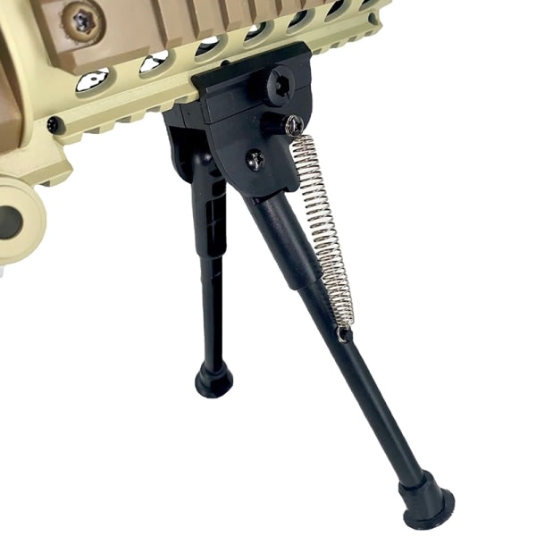 1 st Plast Bipod M2 Mjuk Kula Leksak Taktikfäste Jakt