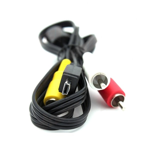 Ersattingskabel AVC-DC400ST Audio Video RCA for Canon EOS 1D, 1D X, 500D, 550D, 5D Mark III, 600D, 60D, 650D, 700D