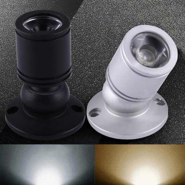 1W Mini Spotlight LED-taklampa Infälld Downlight-skåp L 3000K 1W