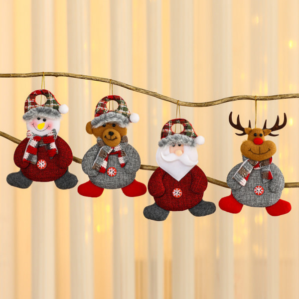 Nye juledekorationer Juletræshængende DIY Xmas Tree Pe A16 onesize A16 onesize
