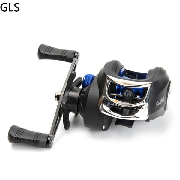 Venstrehåndet Baitcasting-rulle 7.2:1 Gear Ratio Max Drag 8KG-rulle