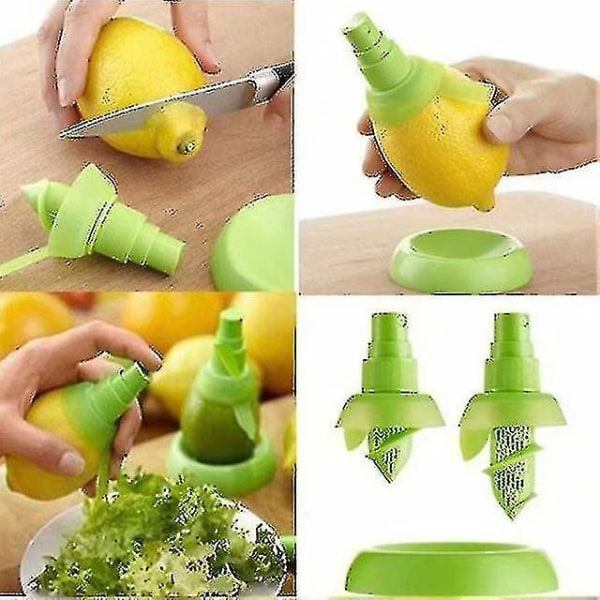 Kreativ citronpresser, sprøjte, køkkenredskab