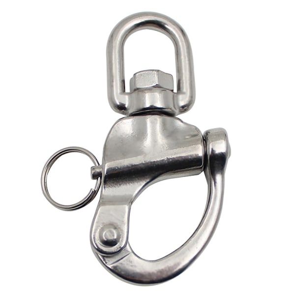 316 Rustfrit stål drejelig snaplås Quick Release Bådanch A1 one size A1 one size