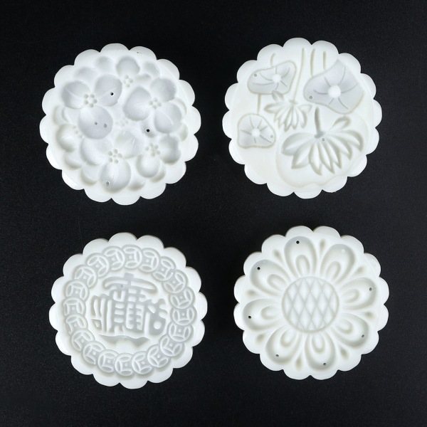 Form til månekageform 75g Lotusblomst Stempel Kexform Form til fondantbagning Midt efterårsfestival