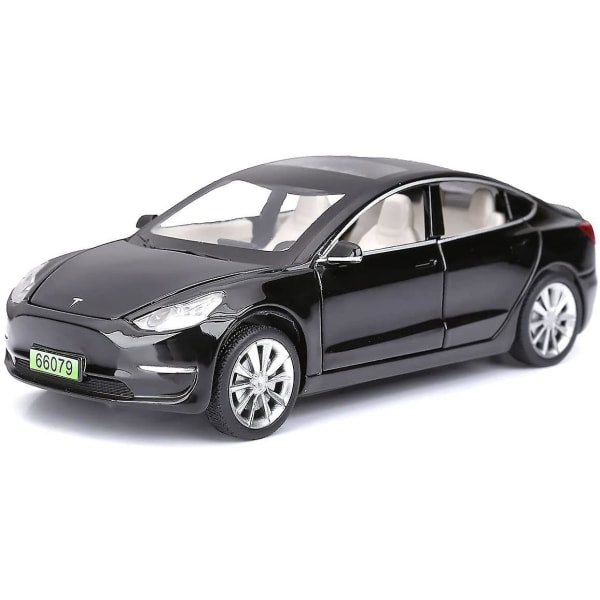 Model 3 Diecast Metal Car Toy For Kid Black