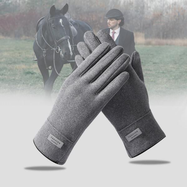 Touch-handskar Herr Vintercykling Skidhandskar Varma vindtäta A9 one size A9 one size