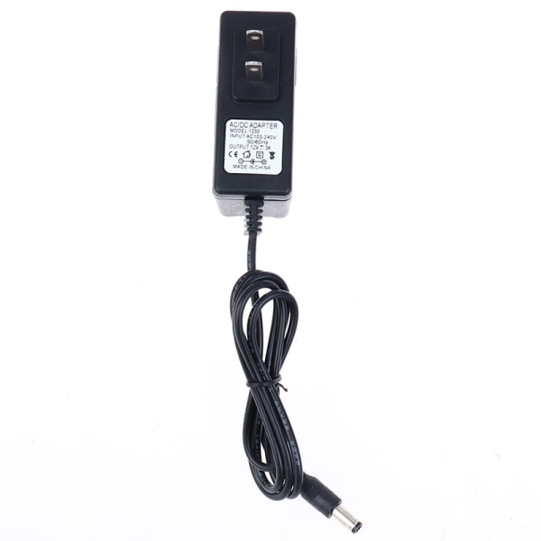 DC 12V 3A AC 100-240V Adapter Oplader Strømforsyning US