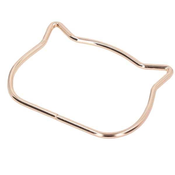 Bag Handle Cute Exquisite Cat Ears DIY Handbag Handle Hardware Accessories Light Gold