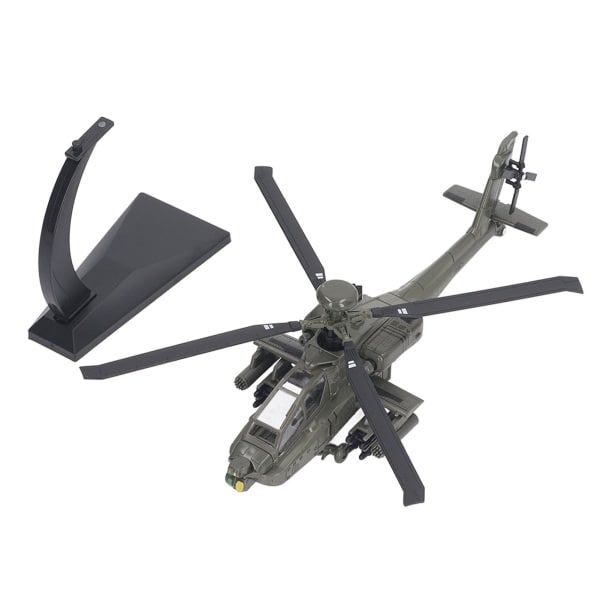 Legering Diecast Ljud Ljus Beväpnad Helikopter Modell Leksak Barn Attack Helikopter Leksak Heminredning Typ 1