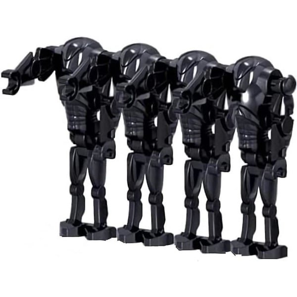 28st packa stridssoldater, generaler och droider med vapen Minifigur set, byggklossar actionfigurer leksak barn