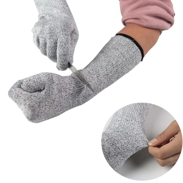 HPPE Level 5 Safety Anti Gloves Höghållfast industrikök Grå 55cm