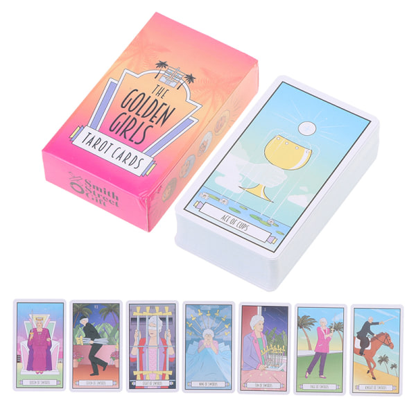 The Golden Girls Tarot Cards Oracle Cards Party Prophecy Divina Multicolor en en one size