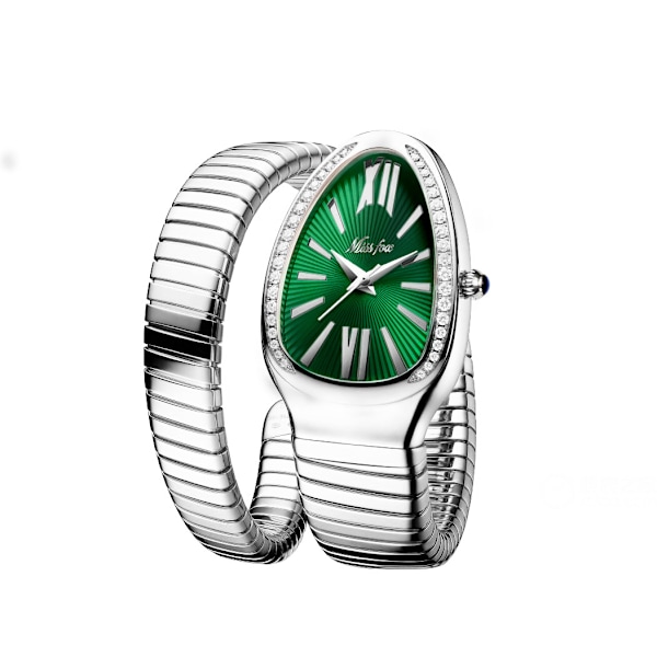 Klassisk Quartz Vægur - Analogt Design - Damklocka Model A