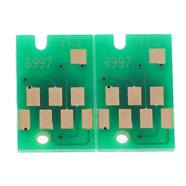 2 ST T6997 underhållstankchip för säker färg P7000 P8000 var