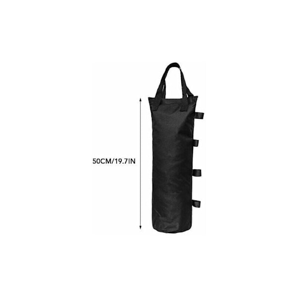 4 st Sandviktsäckar Benvikter För Pop Up Tält Solskydd Baldakin Viktad Fotväska, Svart..