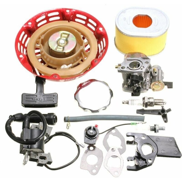 Motor Kit til Honda GX160 GX200 5.5HK - Karburator, Rekyl, Tændspole, Tændrør, Luftfilter..