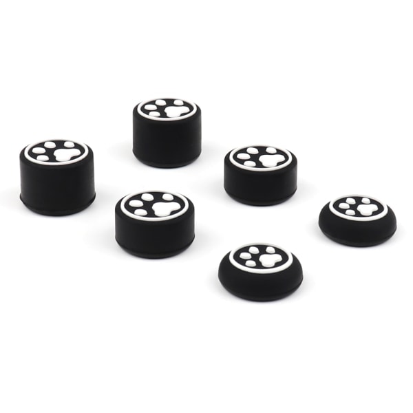 Analoga Stick-skydd för PS5 / PS4 / NS Pro 6 st Kattklo-tumgrepp-lock 9
