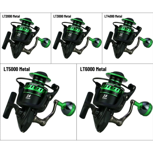 Lure Wheel Fiske Rulle LT6000 METALL LT6000 METALL LT6000 Metall
