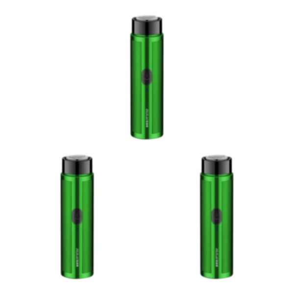 1/2/3/5 Mini sähkö ansiktsrakapparat för män laddlös uppladdningsbar Vihreä 2,7x9cm 3Set Green 2.7x9cm 3Set