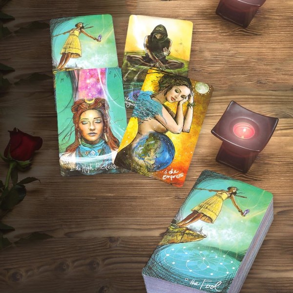 78 ST Oracle-kortit Ennustuskort Kortspeli The Light Seers Ennustuskort Englanninkieliset versiot