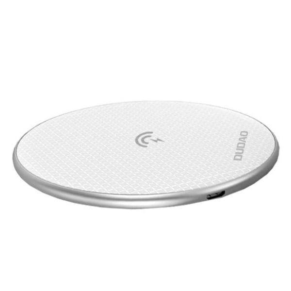 Trådløs lader - Samsung / Apple iPhone HURTIG LADING 10W - Hvit