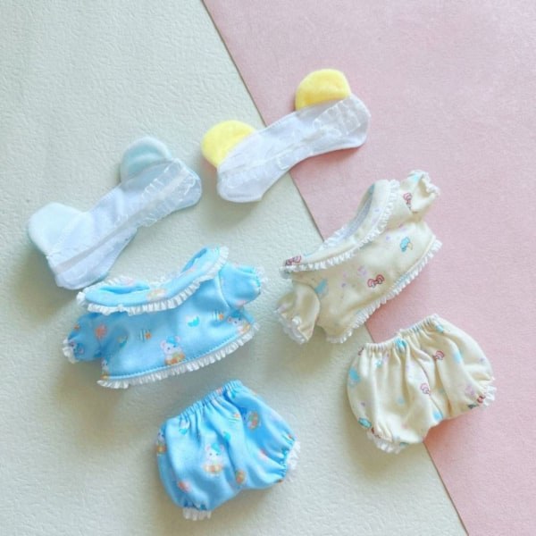 Docka Underrock Sleep Wear Frakke GUL Gul