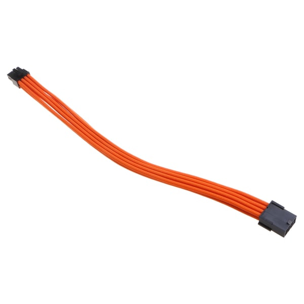 5 stk. 18AWG Nylon-omsluttede PSU strøm ATX 24Pin / 8P (4+4P) EPS PCI-E 8Pin / 6P PCI-E sæt 30cm kabel hvid