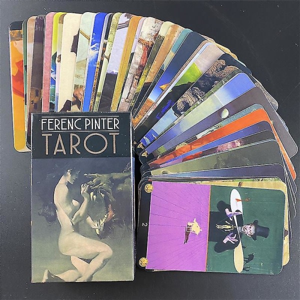 Ferenc Pinter Tarot-kortit Uusi Tarot-kortpakka Korttipeli Juhlatilaisuuksiin Lautapeli Korttipakka Ennustava Oracle-korttipakka 36 kpl Ts165