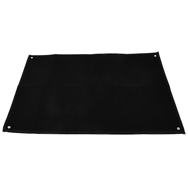 Militær Patch Samling Display Panel Væghængt Holder til Moral Krog og Loop Emblem Sort