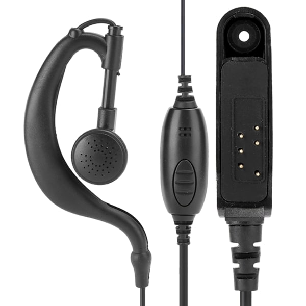 Bærbar headset Walkie Talkie PTT Mic Speaker Høretelefoner til UV-9R PLUS mobilradio