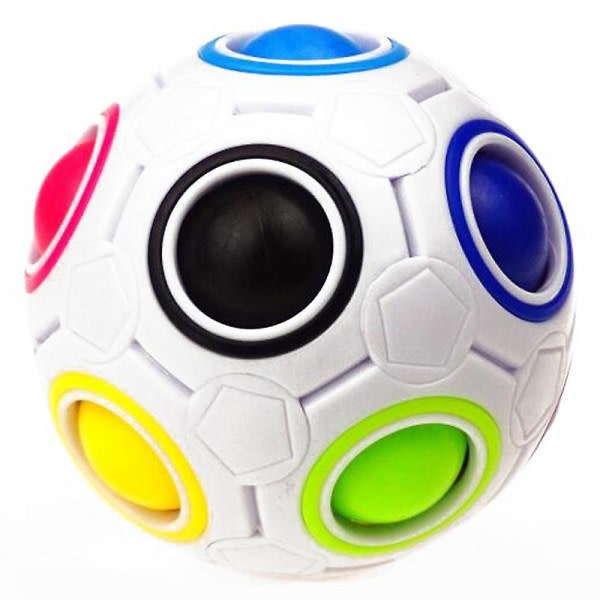 Cubidi Regenbogenball Geschicklichkeitsspiel für Kinder und Erwachsene Tolles Mitgebsel für Kindergeburtstag Gastgeschenk Spielzeug Auch Als Stressb