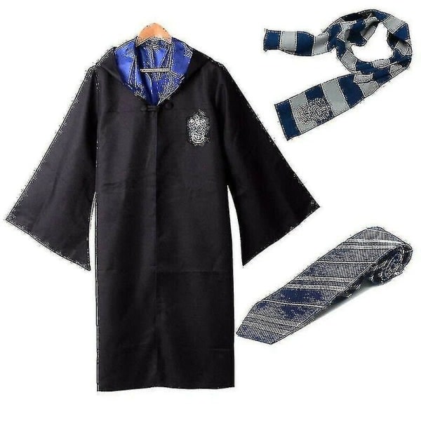 Harry Potter 3:n Cosplay-asusetti lapsille - Sininen M Sininen 115cm (3-4 vuotta)