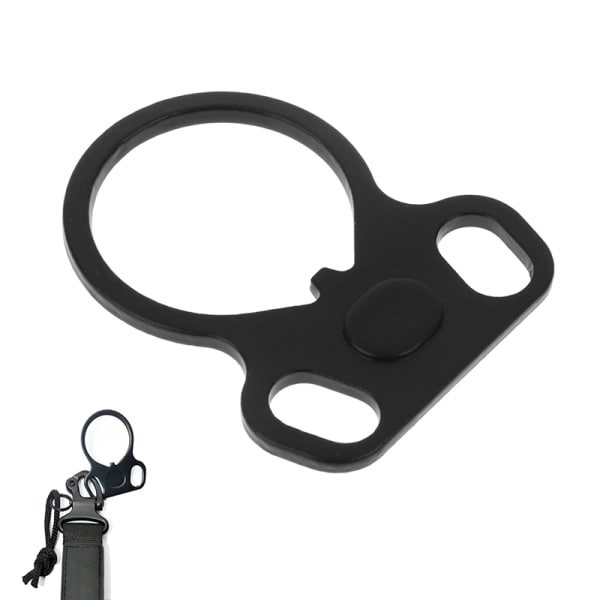 Taktisk rem adapter 3cm stål taktisk rem adapter rem L svart en storlek Black one size