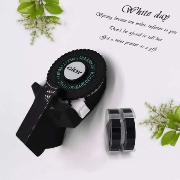 Mini Etiketprinter, DIY Manuel Mærkningsenhed,,af