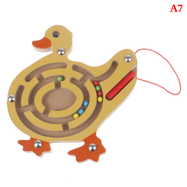 Children Busy Board DIY Accessories Mini Magnetic Maze Kids Edu Multicolor A7