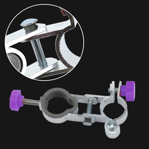 2 stk Paraplyholder Udendørs Fritidsstol Montering Paraply Klemme Fiskeparaplystang Stativ Universal Paraplybeslag Lilla 2PCS