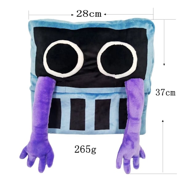 Roblox Rainbow Friends Rainbow Pals plyschleksak docka rigid propeller dinosaur 25cm-53cm