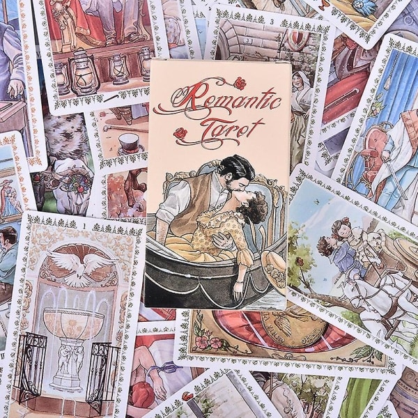 Romantiska Tarotkort Bordsspel Brädspel Fest Spela Kortspel Flerfärgat Multicolored one size Multicolored one size