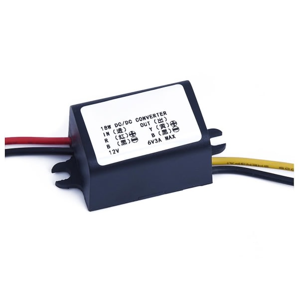 12V til 6V DC-DC omformermodul Power