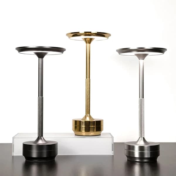 Cordless Table Lamp / Desk Lamp - LED Lamp 1-Pack Gold 1-Pack Guld