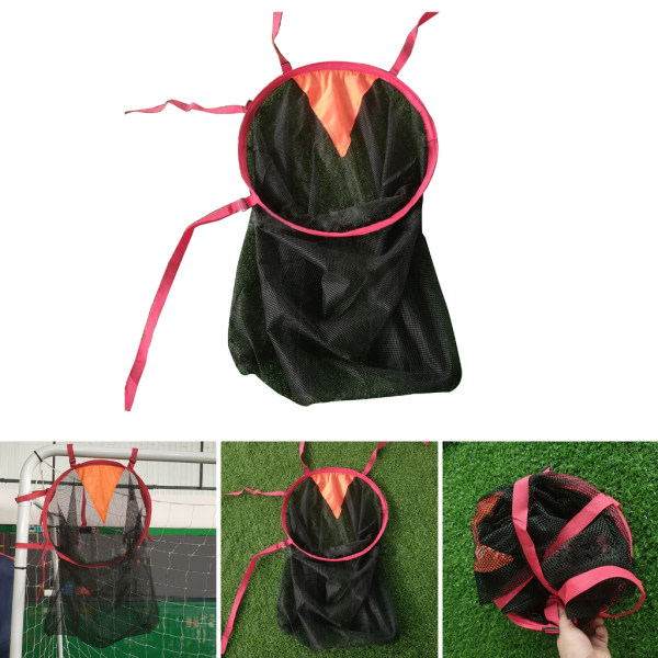 Top Bins Soccer Goal Goal Soccer Goal Goal Net Soccer Shoot Accuracy Training Equipment Coach Gifts Adjustable null - C