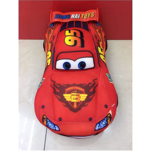 Racing Story Doll Lightning McQueen No. 95 Bilmodell Plyschleksak för Barn Plyschbil Doll 17cm Hud