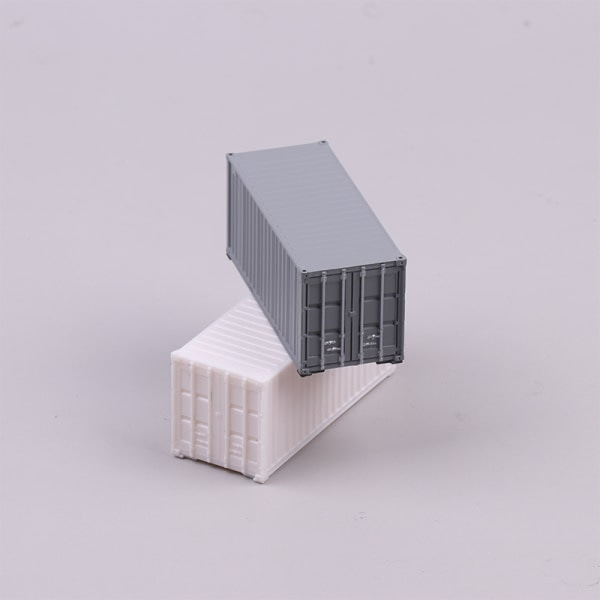 1:87 Containermodell 20 fot frakt for jernbanescene La Watermelon rød