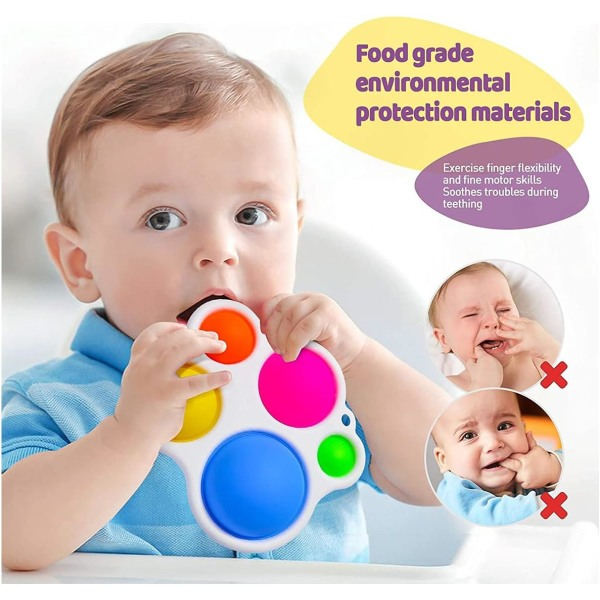 Fidget Legetøj, Barn Anti Stress Fidget Legetøj Silikonleksak Satisf DXGHC