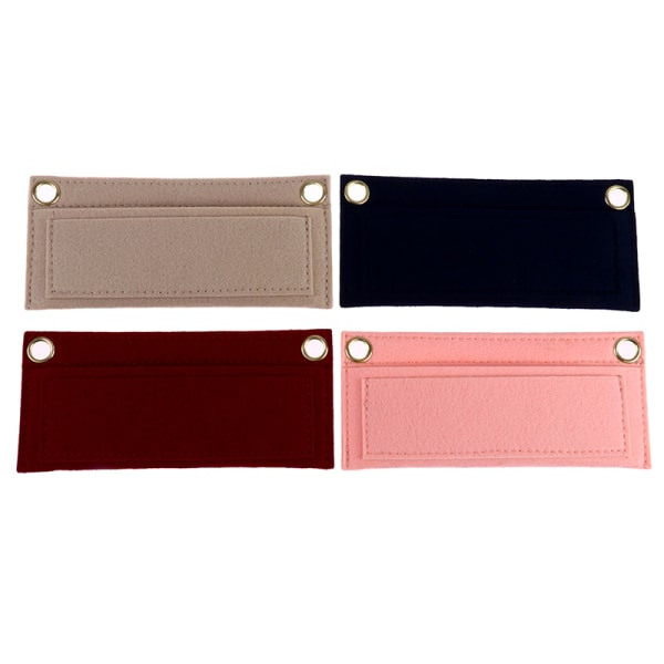 Väska Insats Organizer Kedja Crossbody Väska Handväska Inner Kosmetisk Röd