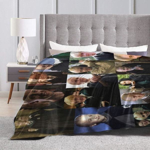 Dracomalfoy Fleecefilt Ultrasoft Micro Til sofa eller seng Varmtæppe All Season Sofafilt-n97 50x40in 125x100cm
